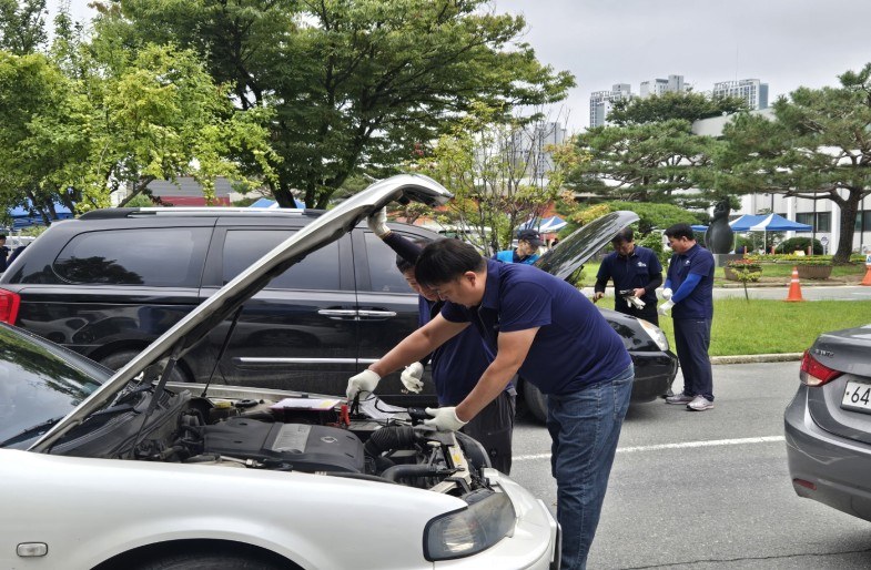 대전시, 추석맞이 자동차 무상점검 실시