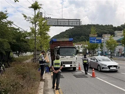대전시, 하반기 과적차량 집중단속 돌입