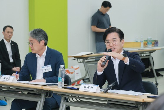 대전시, 대덕산업단지 찾아 기업 현장 목소리 듣다