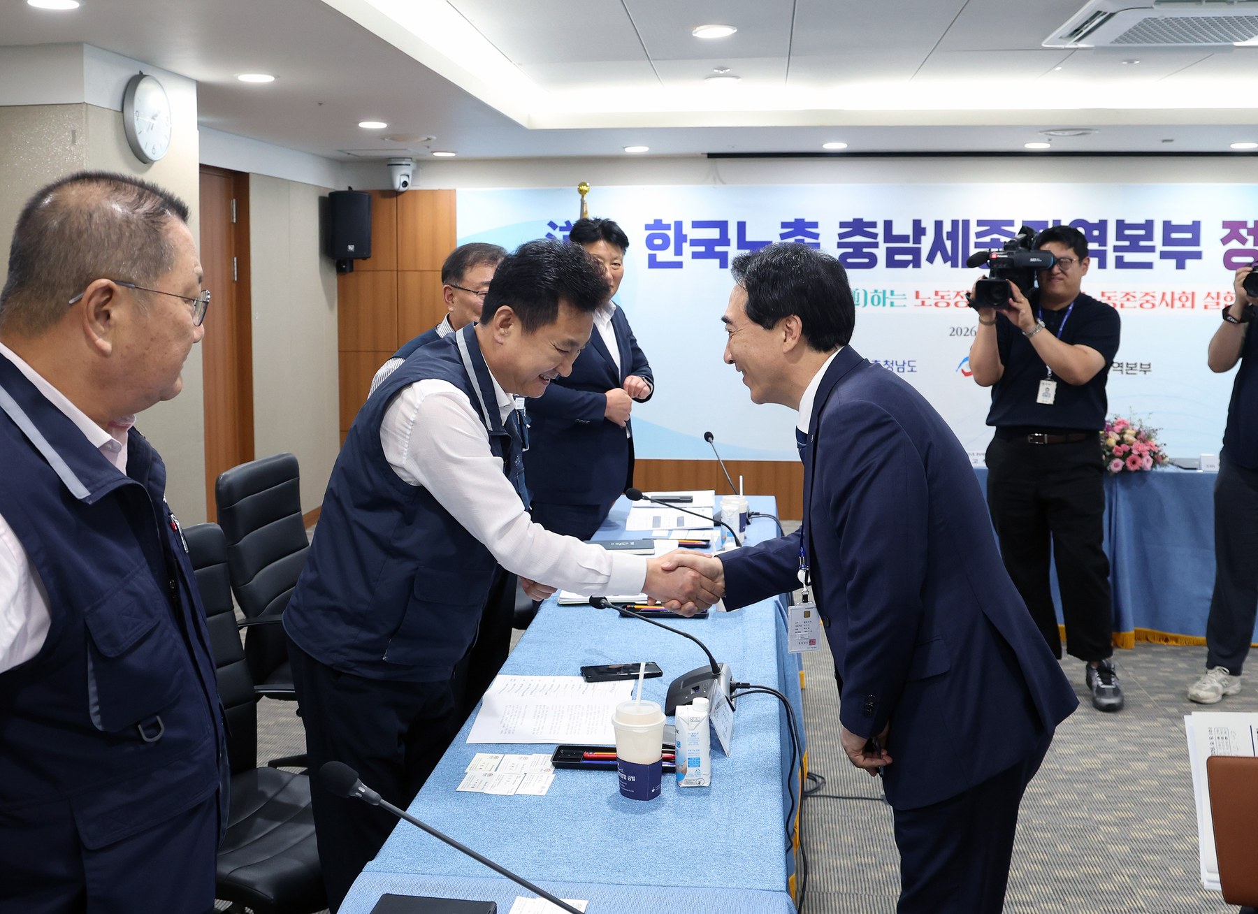 충남도-한국노총, ‘발전공기업 통합본사’ 유치 맞손