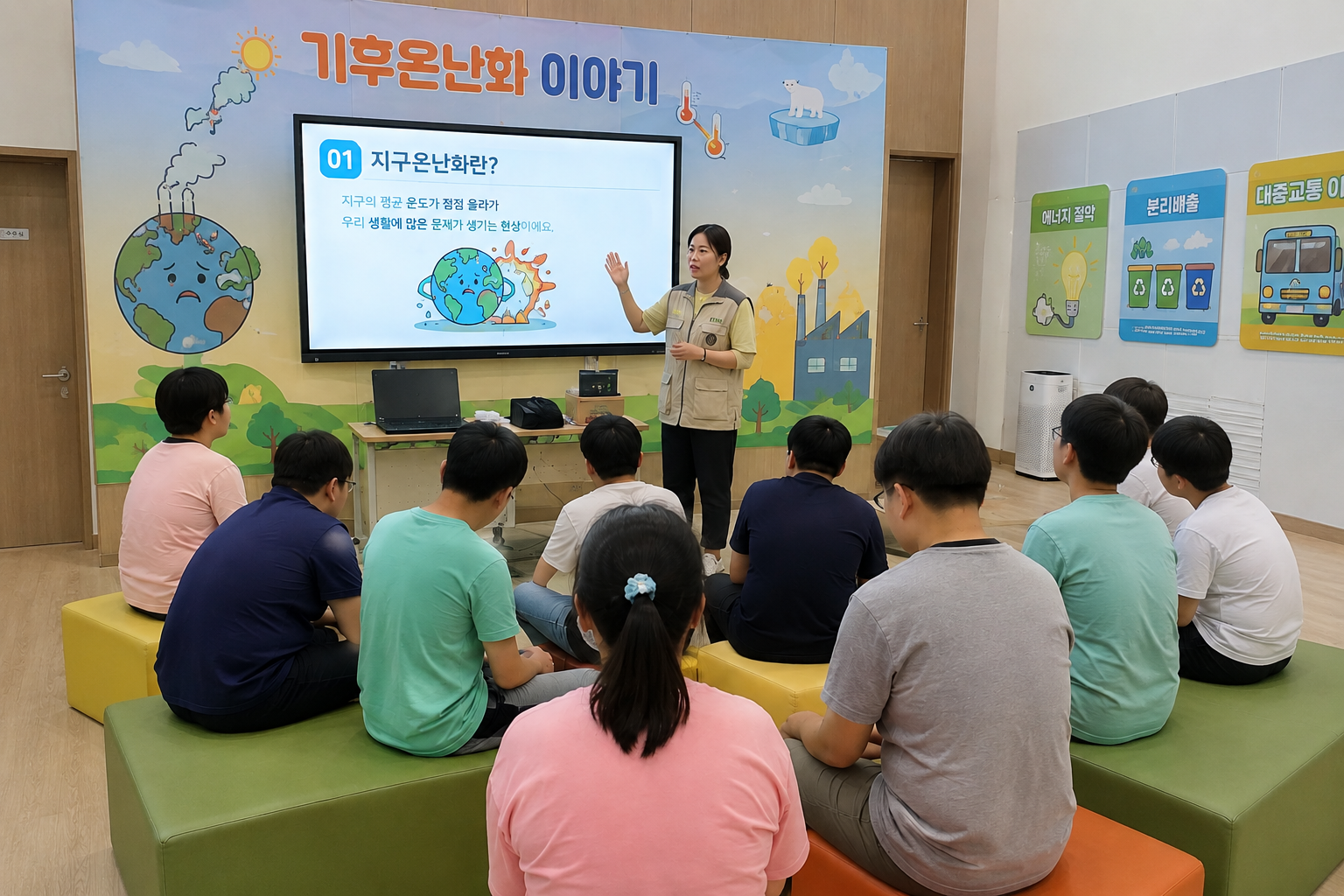 충남기후환경교육원, 발달장애인 맞춤형 기후환경교육 첫 운영